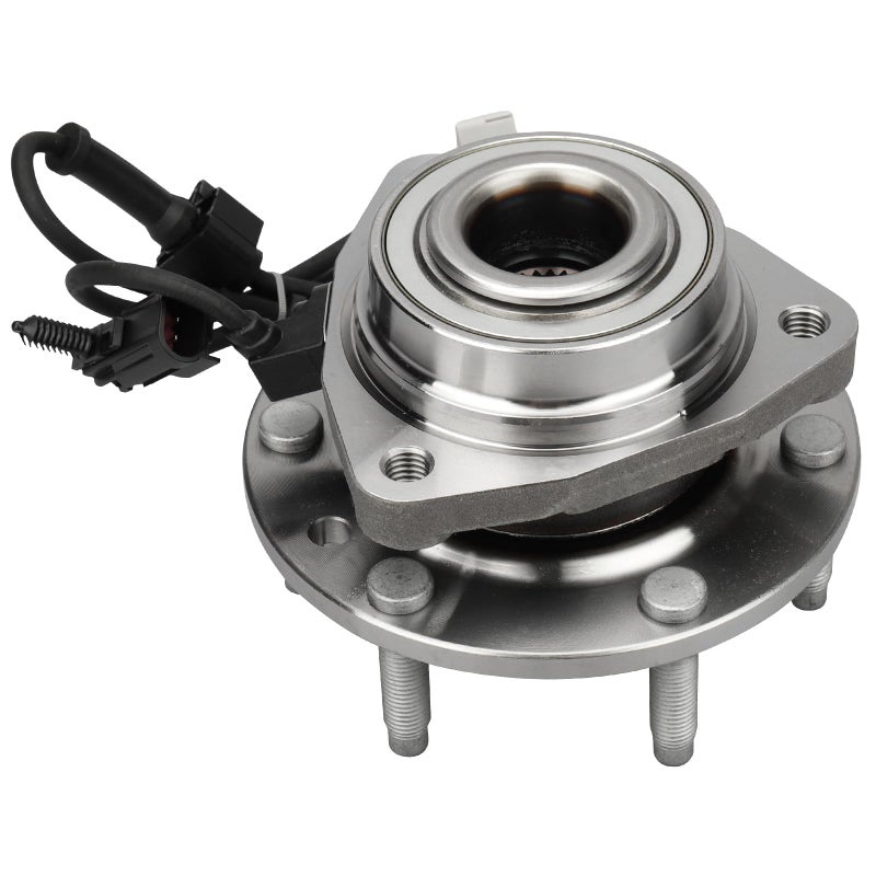 MAYASAF 513188 Front Wheel Hub Bearing Assembly 6 Lug w/ABS for Chevy Trailblazer/GMC Envoy 2002-09, 2003-06 SSR, 2003-08 Ascender 4WD, 2004-07 Rainier RWD, 2002-04 Bravada AWD, 2005-09 9-7X - Image 1